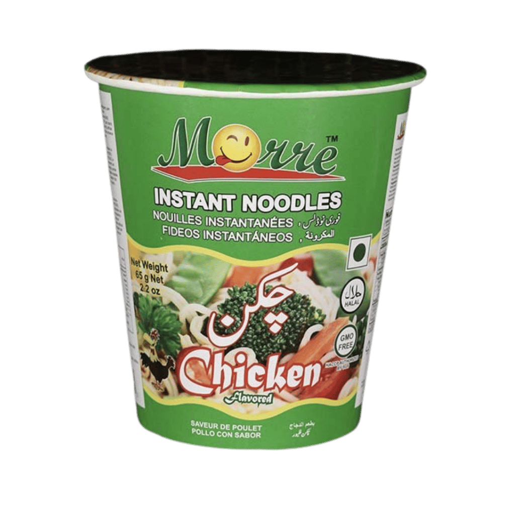 Morre Cup Instant Noodles Chicken Flavour 65 g buy online USA - 1
